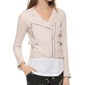 Joie Women Vivianette Lamb Leather Jacket